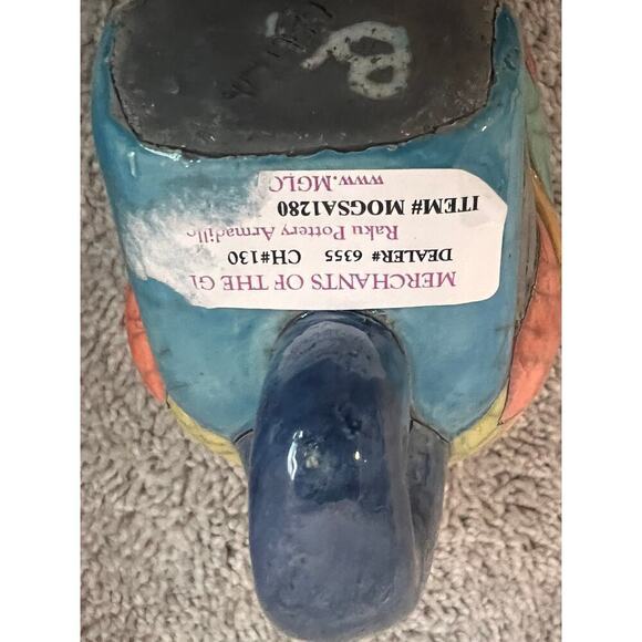 Raku Pottery Set of Amarillos Handmade in South Africa Figurine - Picture 9 of 9